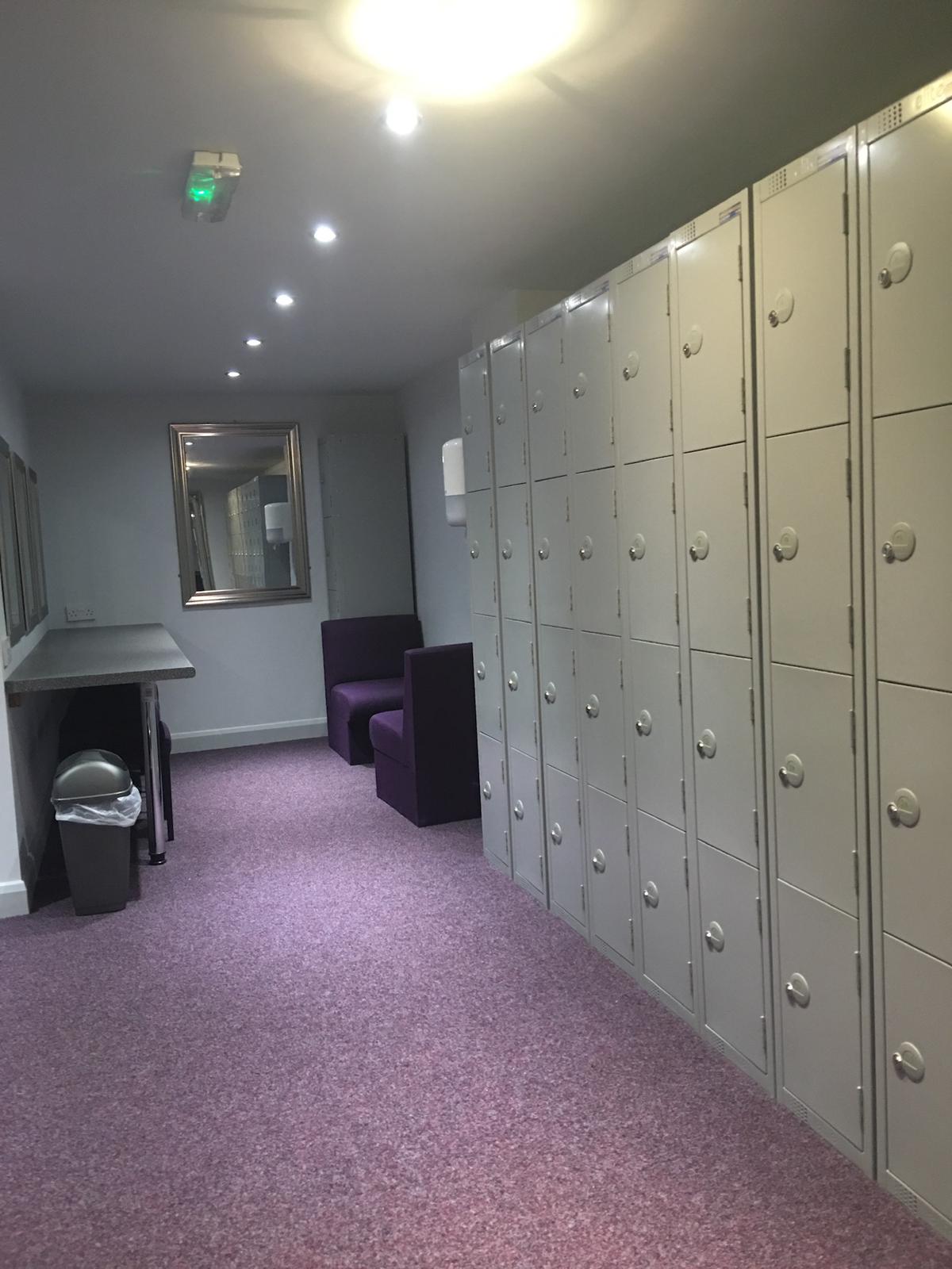 Quest Swingers Club Lockers and Changing Rooms